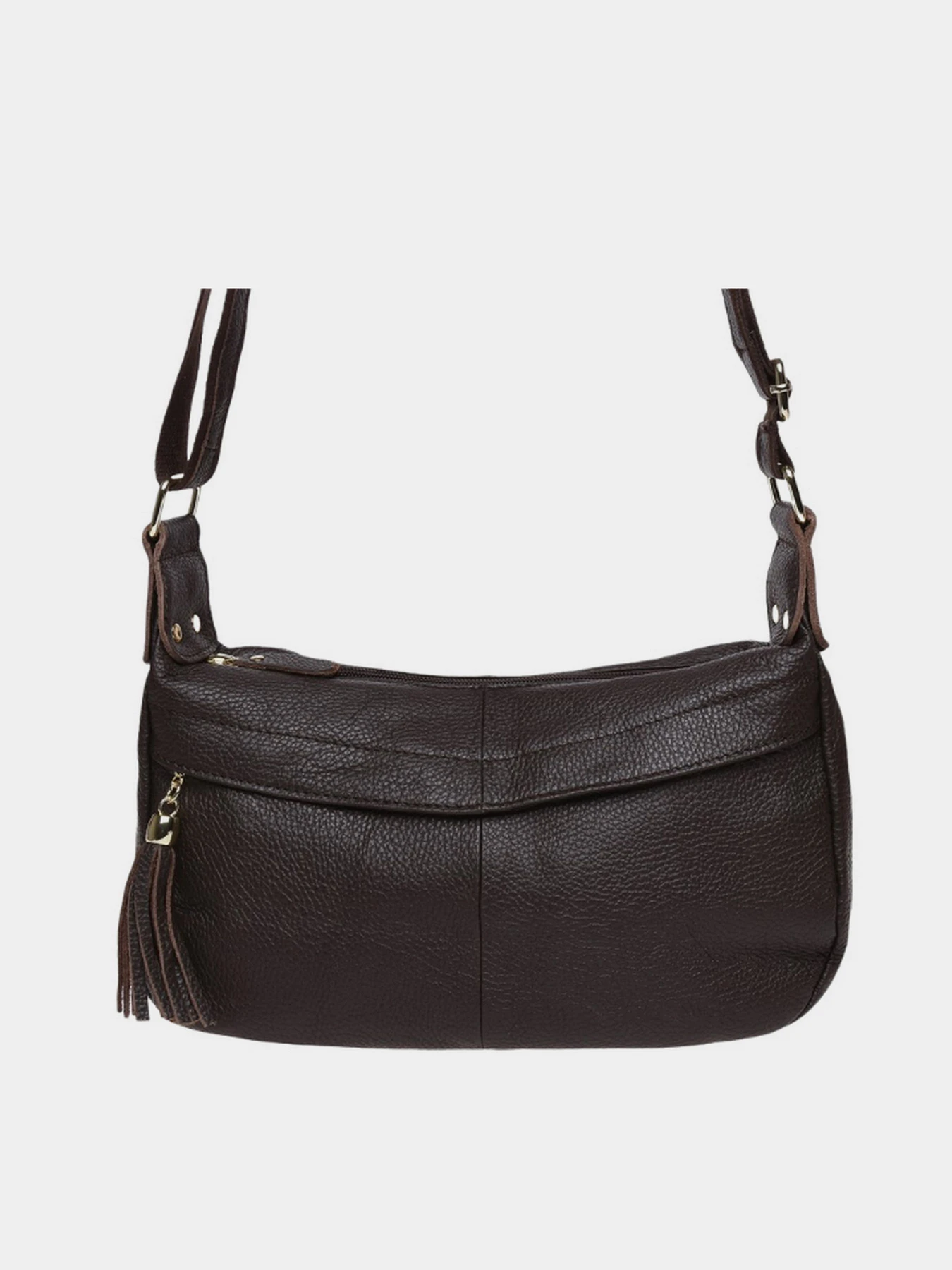 Сумки Borsa Leather модель 1t300-brown Фото