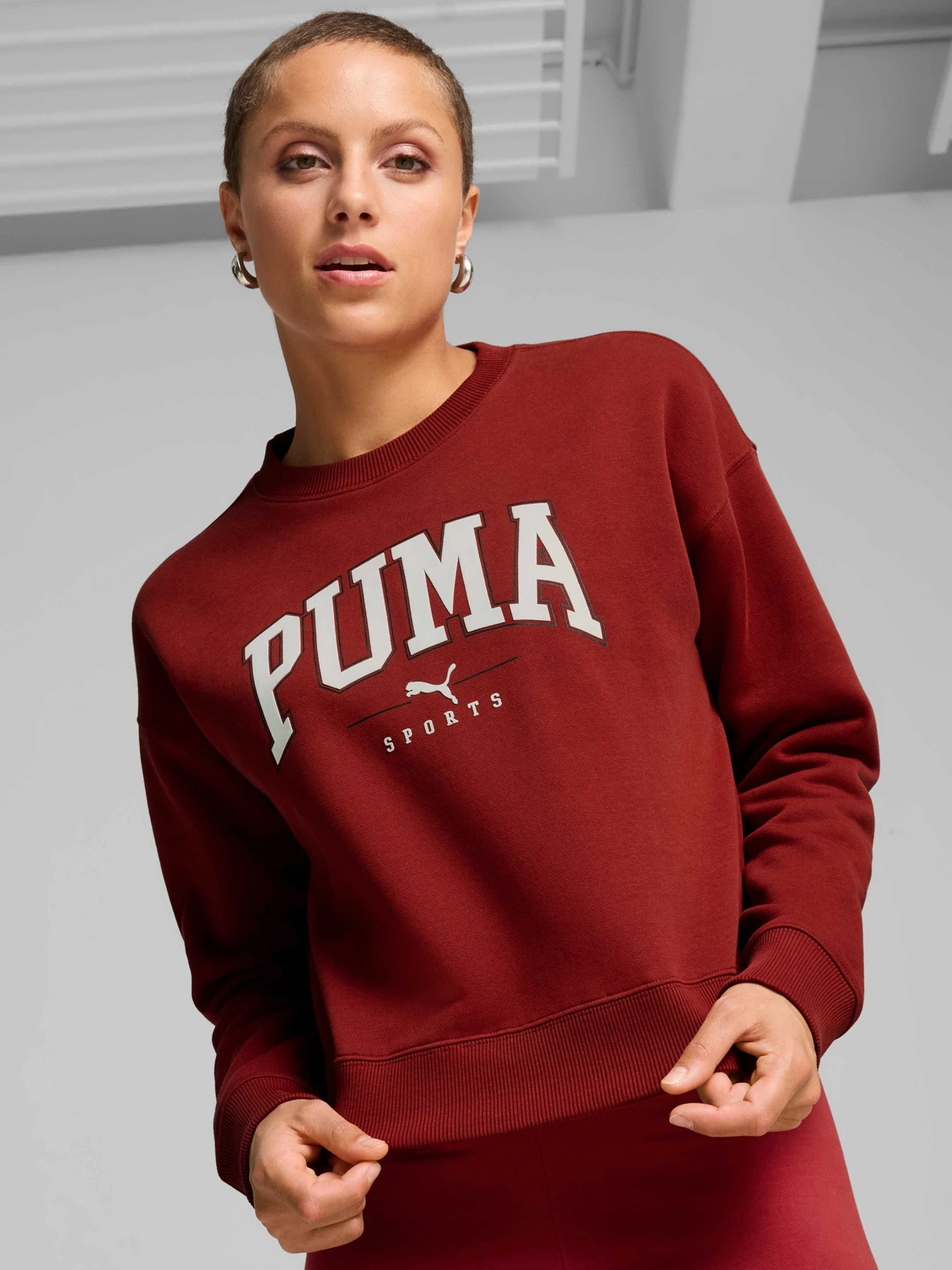 Худи и свитшоты PUMA Squad Crew Fl модель 681539 Фото
