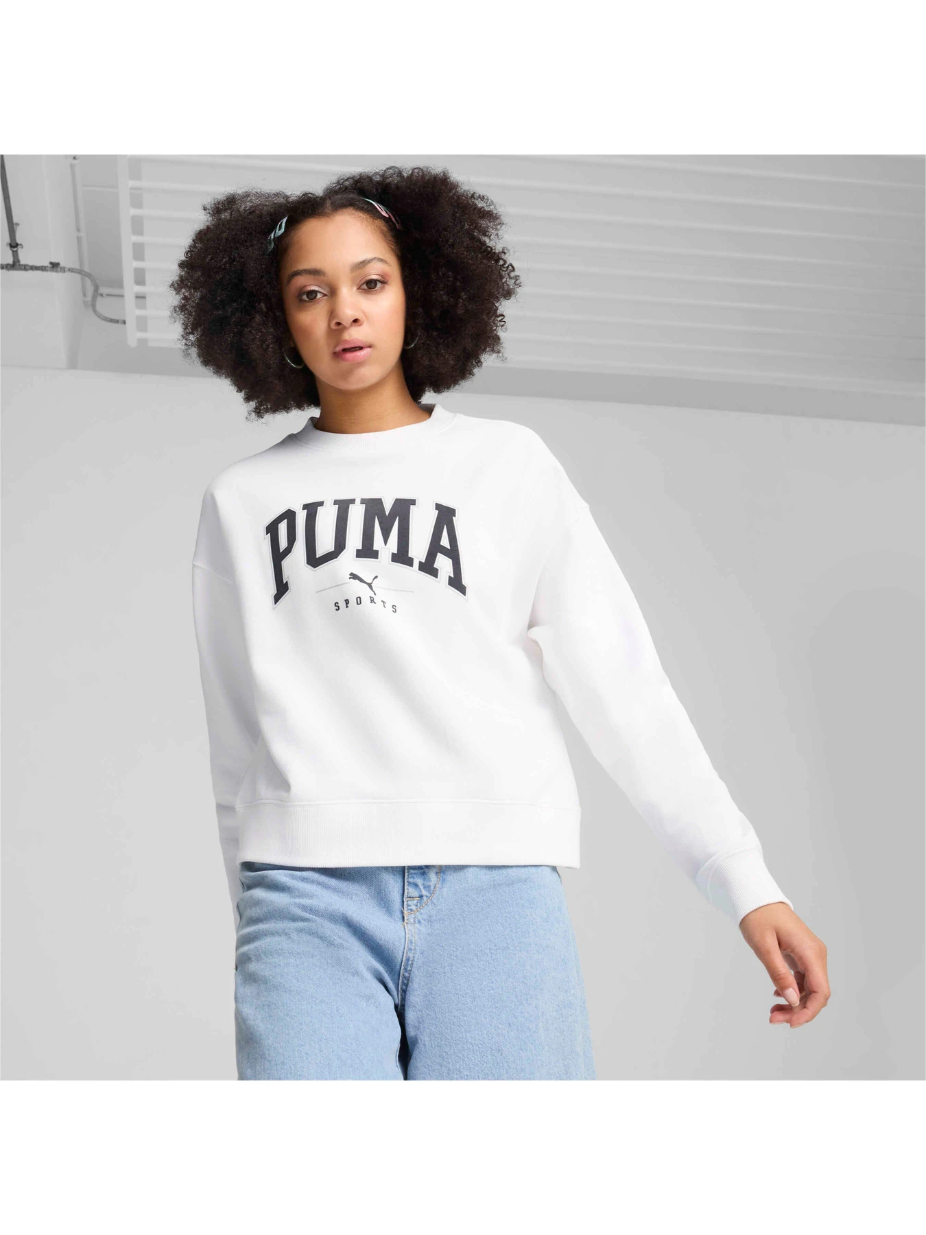 Худи и свитшоты PUMA Squad Crew Fl модель 681539 Фото
