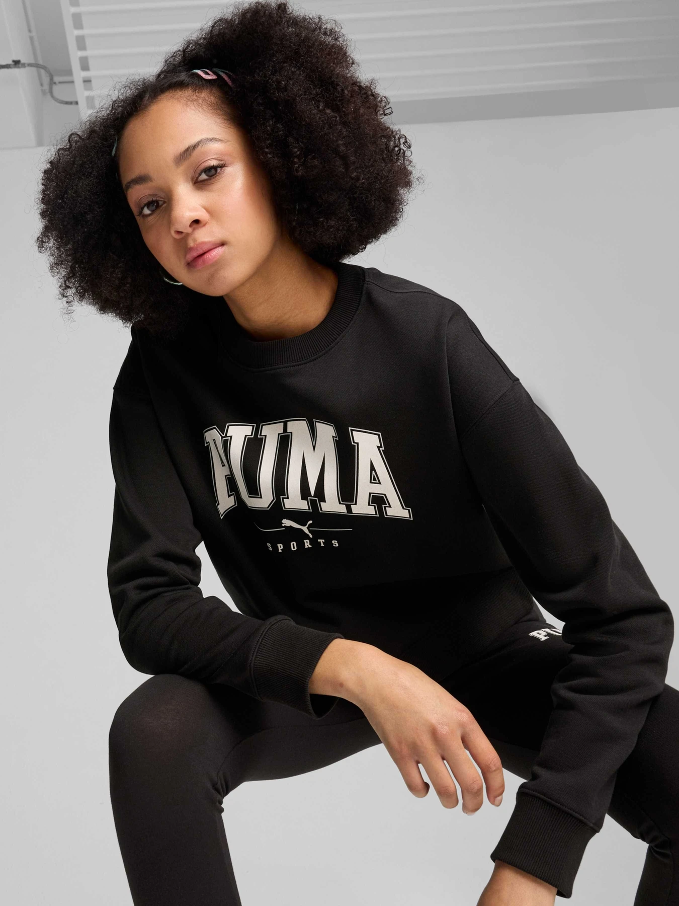 Худи и свитшоты PUMA Squad Crew Fl модель 681539 Фото