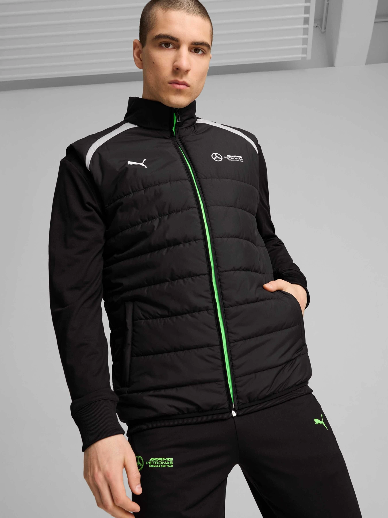 Куртки и дубленки PUMA Mapf1 Padded Gilet модель 627326 Куртки и дубленки PUMA Mapf1 Padded Gilet модель 627326 Фото
