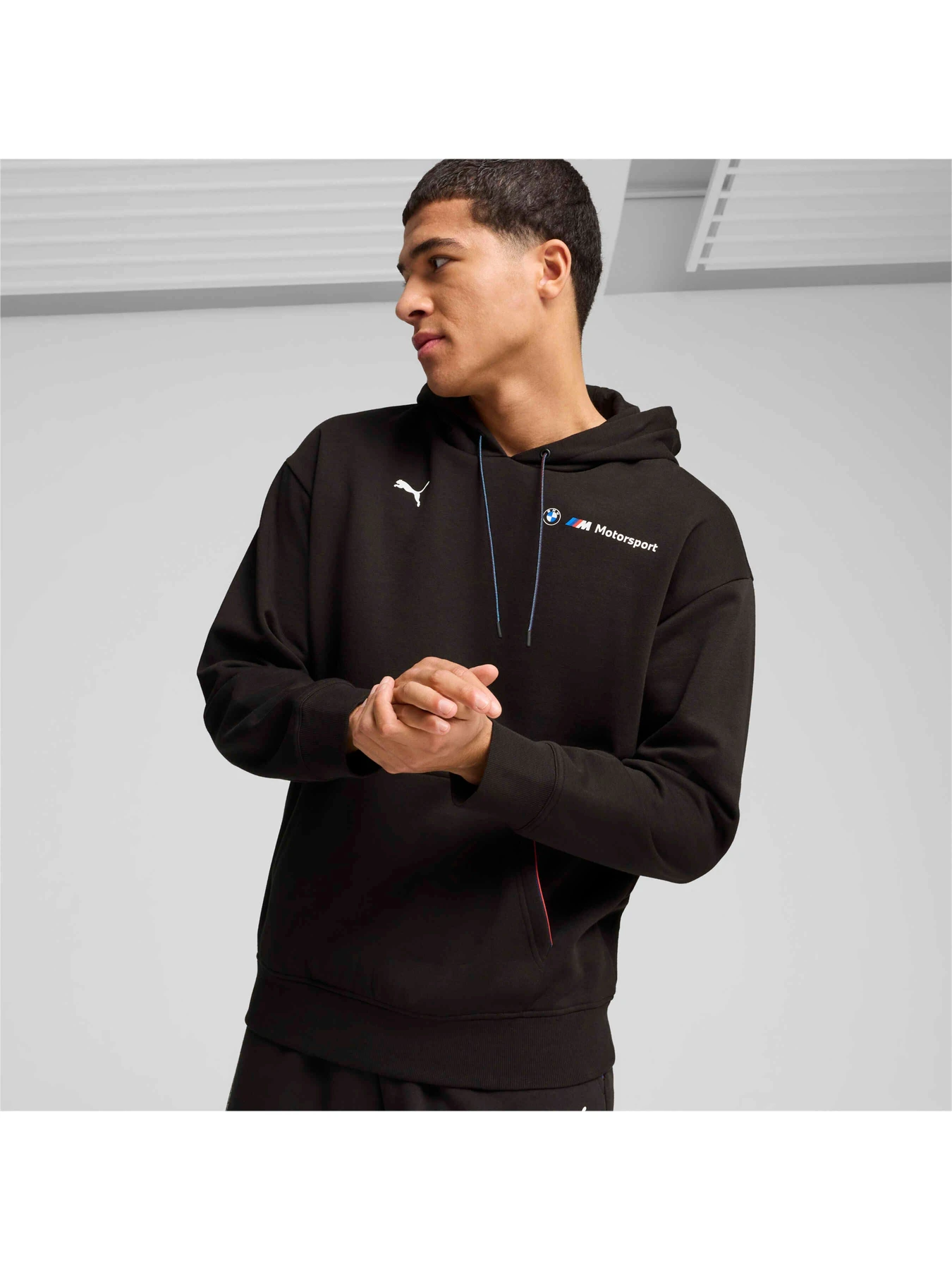 Худи и свитшоты PUMA Bmw Mms Ess+ Hoodie Fleece модель 627498 Фото
