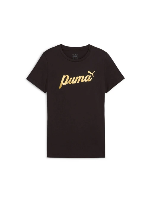 Футболки и поло PUMA Ess+ Script Metallic Tee модель 682778 Фото