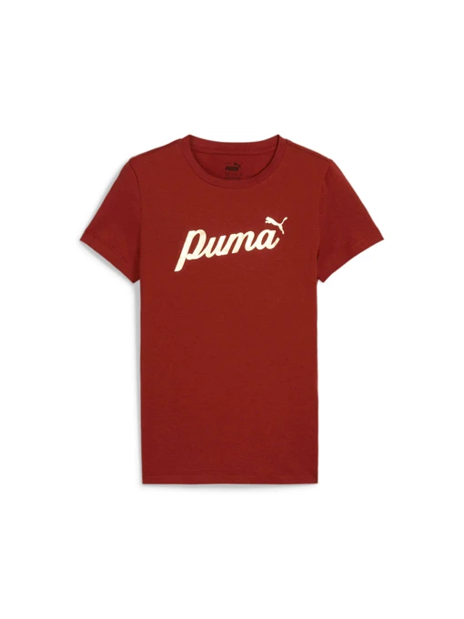 Футболки и поло PUMA Ess+ Script Metallic Tee модель 682778 Фото