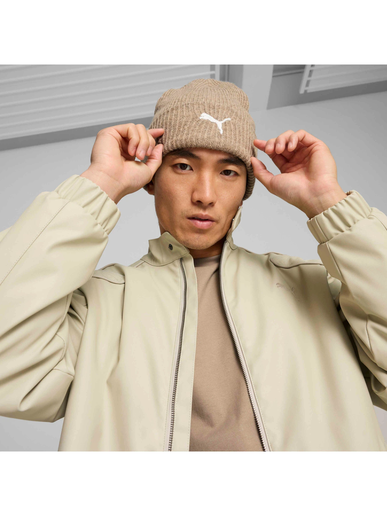 Шапки и кепки PUMA Classics Elevated Beanie модель 025495 Шапки и кепки PUMA Classics Elevated Beanie модель 025495 Фото