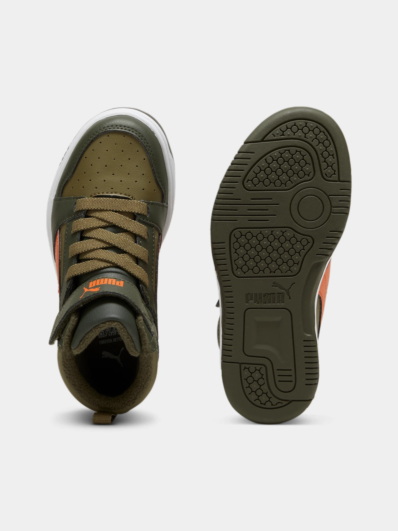 Кеды PUMA Rebound V6 Mid Wtr Ac+ps модель 307979 Кеды PUMA Rebound V6 Mid Wtr Ac+ps модель 307979 Фото