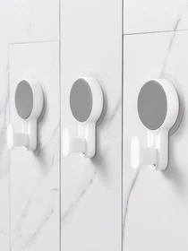 Крючок клеящийся пластиковый белый MBM HOME модель BP-6 WHITE Фото