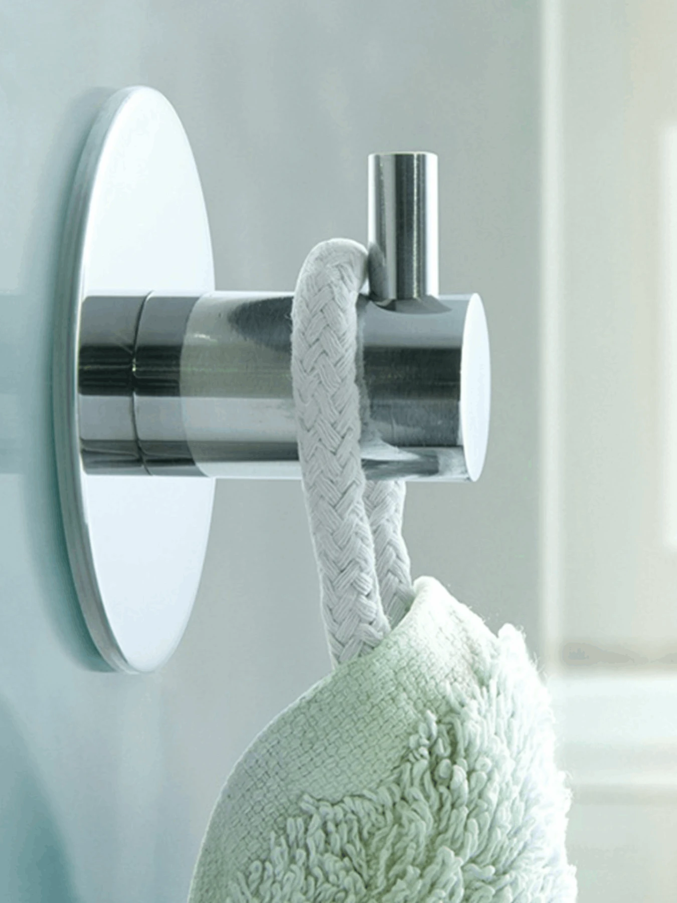 Крючок круглый клеящийся из полированной нержавеющей стали MBM HOME модель HSS-501R PSS Крючок круглый клеящийся из полированной нержавеющей стали MBM HOME модель HSS-501R PSS Фото