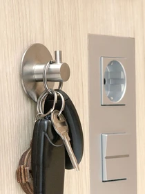 Крючок круглый клеящийся из нержавеющей стали MBM HOME модель HSS-501R SS Фото