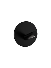 Крючок круглый клеящийся из нержавеющей стали черный MBM HOME модель HSS-504R BLACK Фото
