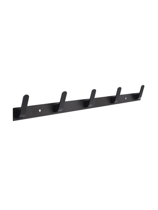 Вішалка на 5 гачків чорна MBM HOME модель HA-01/5 BLACK Фото
