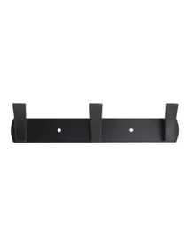 Вешалка на 3 крючка черная MBM HOME модель HA-02/3 BLACK Фото