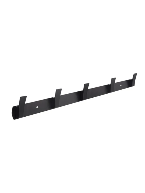 Вішалка на 5 гачків чорна MBM HOME модель HA-02/5 BLACK Фото