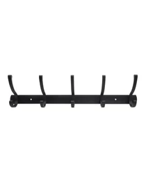 Вешалка на 5 крючков черная MBM HOME модель HA-03/5 BLACK Фото