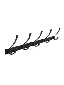 Вешалка на 5 крючков черная MBM HOME модель HA-03/5 BLACK Фото