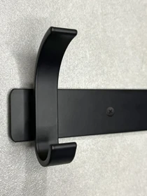 Вешалка на 3 крючка черная MBM HOME модель HA-04/3 BLACK Фото