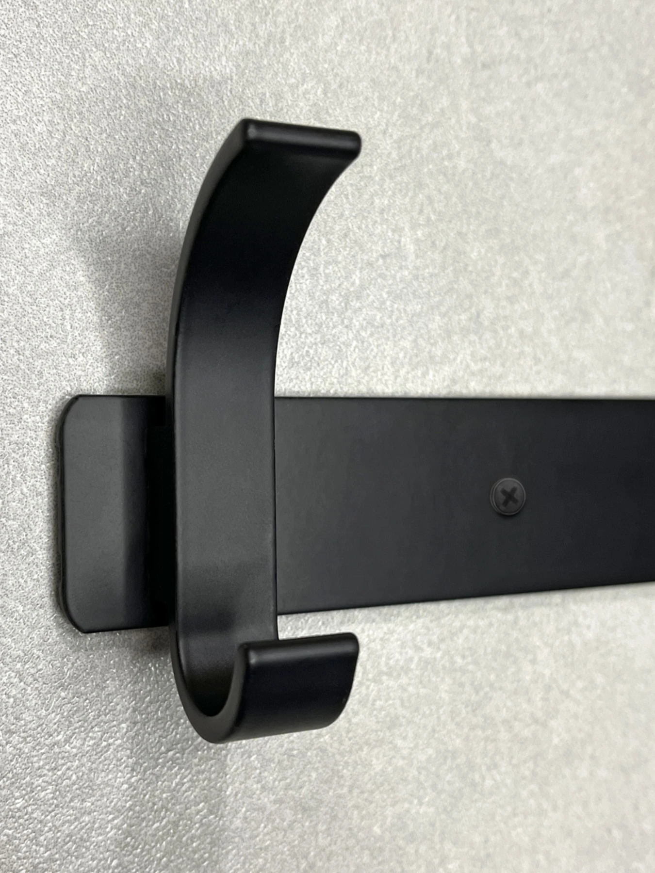 Вешалка на 5 крючков черная MBM HOME модель HA-04/5 BLACK Фото