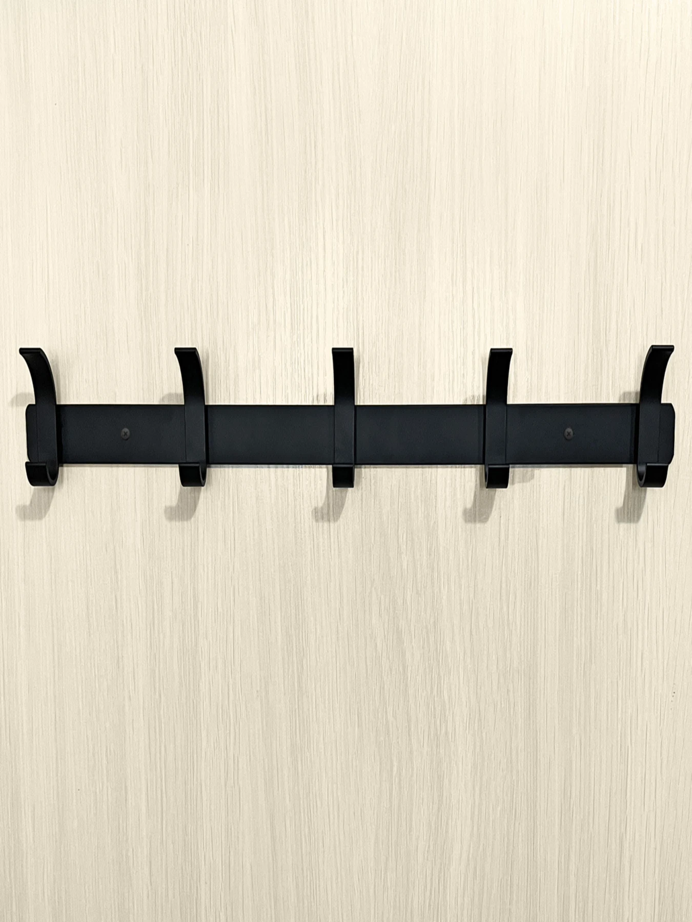 Вешалка на 5 крючков черная MBM HOME модель HA-04/5 BLACK Фото