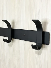 Вешалка на 5 крючков черная MBM HOME модель HA-04/5 BLACK Фото