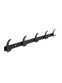 Вешалка на 5 крючков черная MBM HOME модель HA-04/5 BLACK Фото