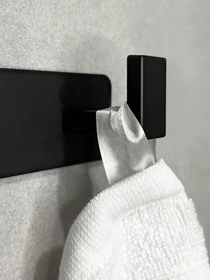 Вешалка на 5 крючков черная MBM HOME модель HA-05/5 BLACK Фото