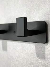 Вешалка на 5 крючков черная MBM HOME модель HA-05/5 BLACK Фото