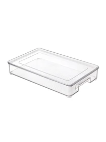 Контейнер для хранения с крышкой для холодильника прозрачный MBM HOME модель KP-72 S T Фото