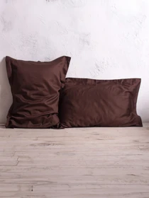 Комплект постельного белья Brownie с натурального сатина OWLED модель SB1-1001-BR Фото