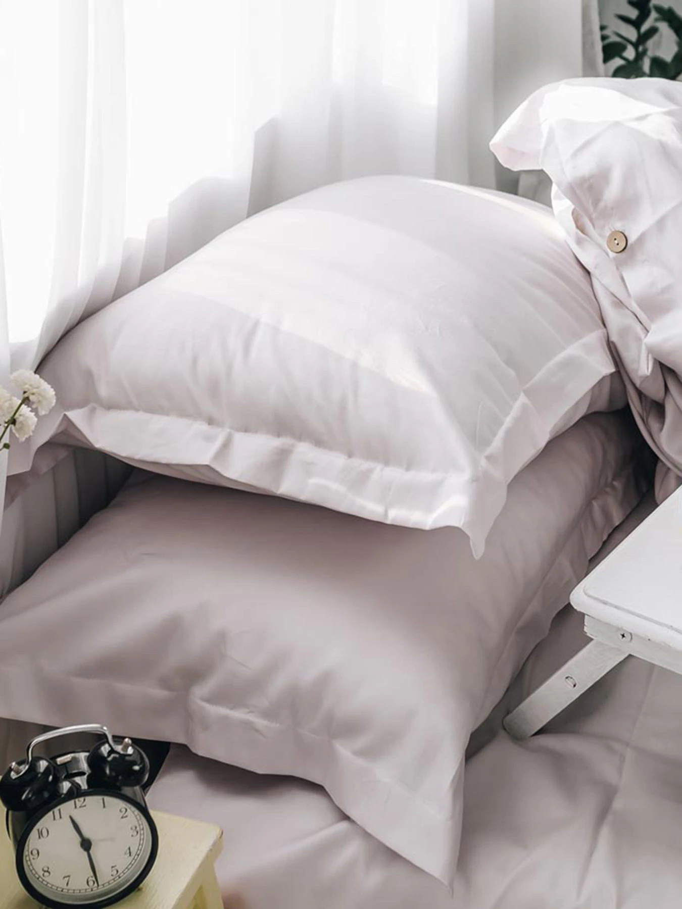 Комплект постельного белья Pearl с натурального сатина OWLED модель SB1-1001-P Комплект постельного белья Pearl с натурального сатина OWLED модель SB1-1001-P Фото
