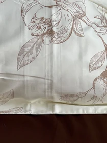Комплект постельного белья Brown Blossom с натурального сатина OWLED модель SB1-1001-BB Фото
