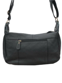 Сумки Borsa Leather модель 1t300-black Фото