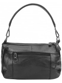 Сумки Borsa Leather модель 1t840-black Фото