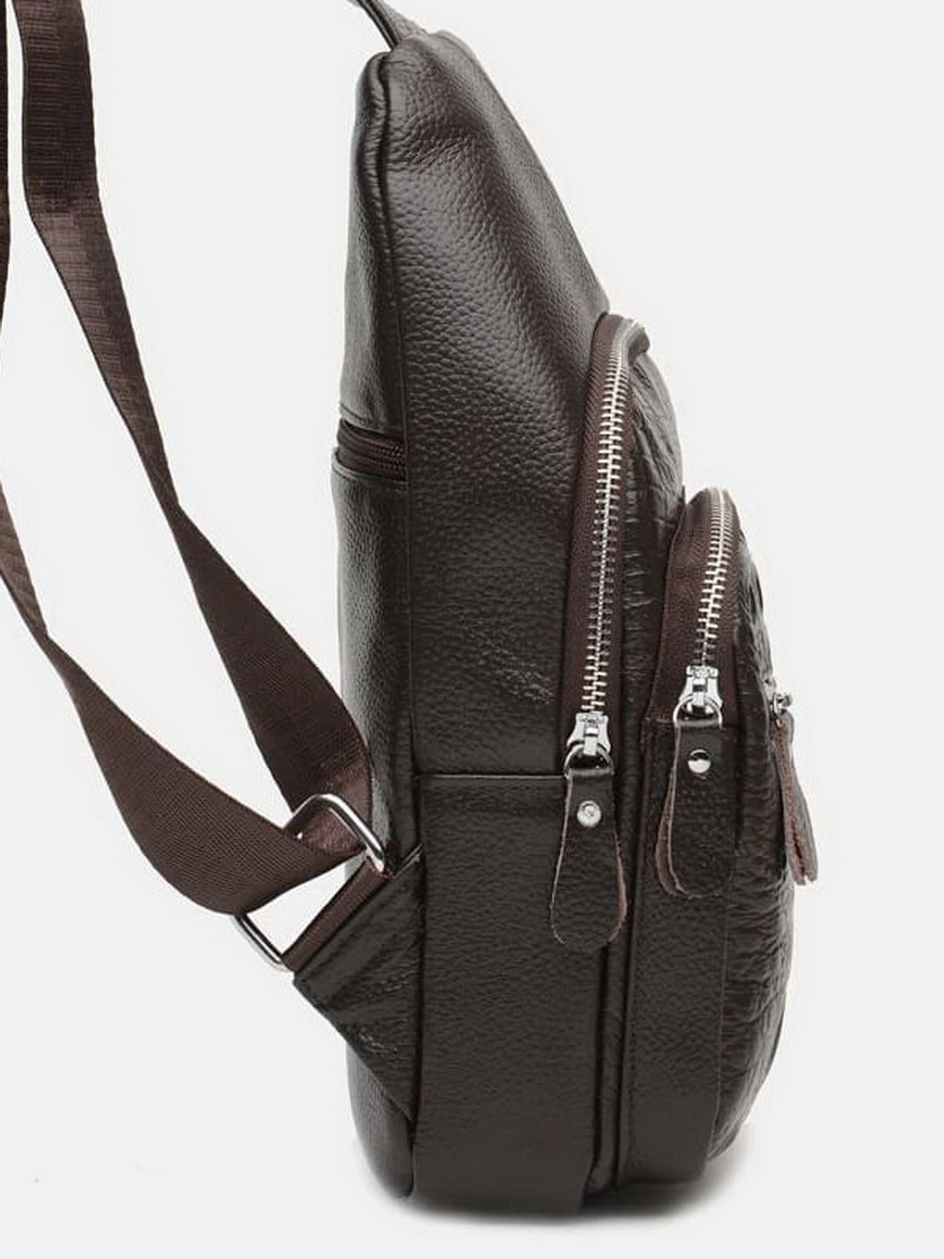 Сумки Borsa Leather модель K1142-brown Фото