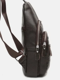 Сумки Borsa Leather модель K1142-brown Фото