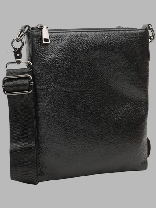 Сумки Borsa Leather модель K1608-black Фото