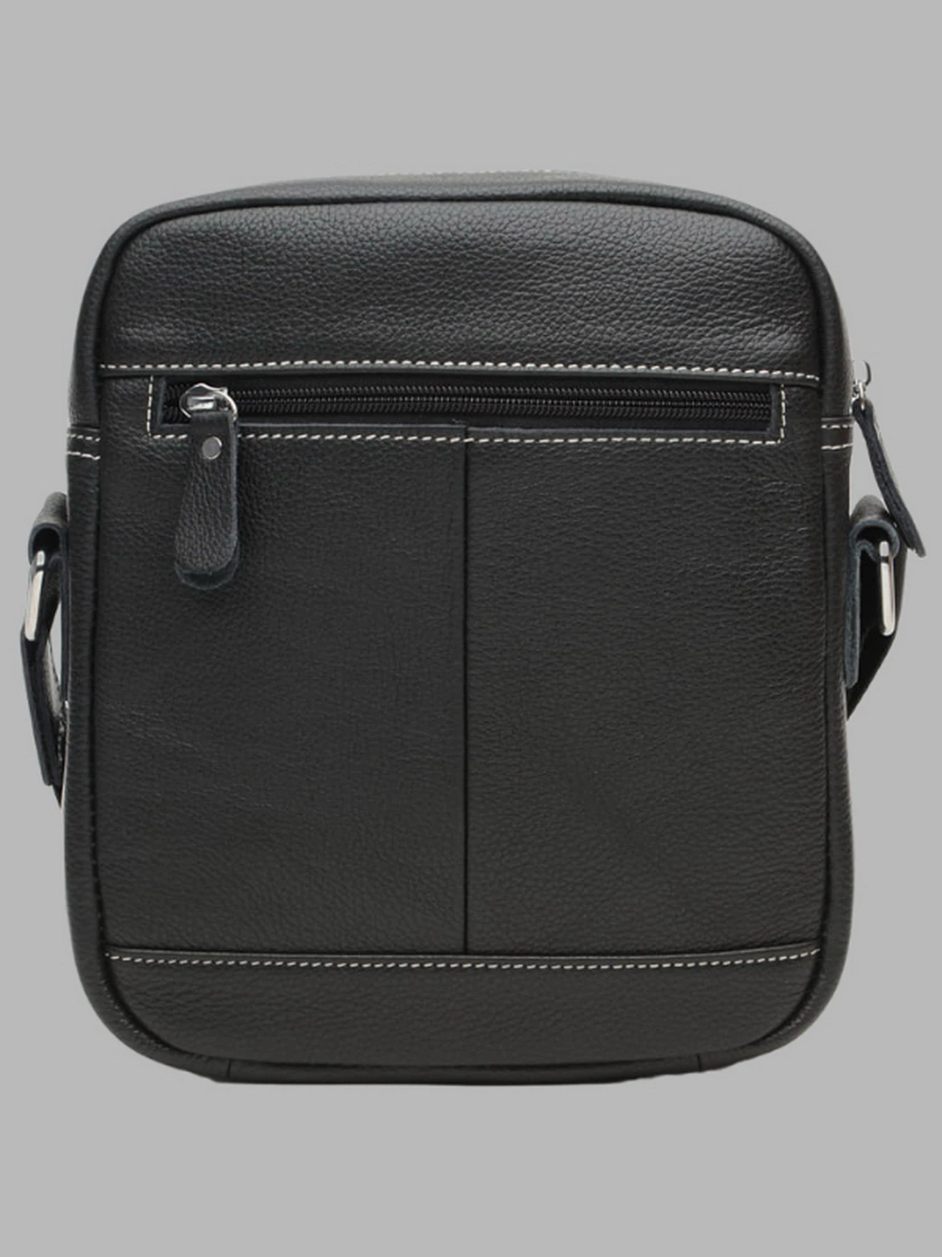 Сумки Borsa Leather модель K12221-black Фото