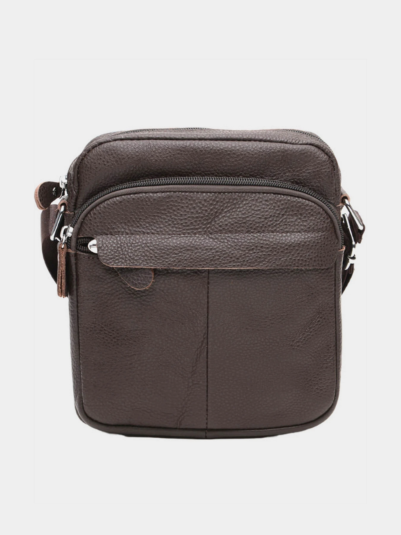 Сумки Borsa Leather модель K10082-brown Фото