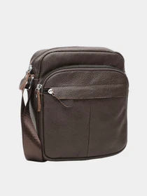 Сумки Borsa Leather модель K10082-brown Фото