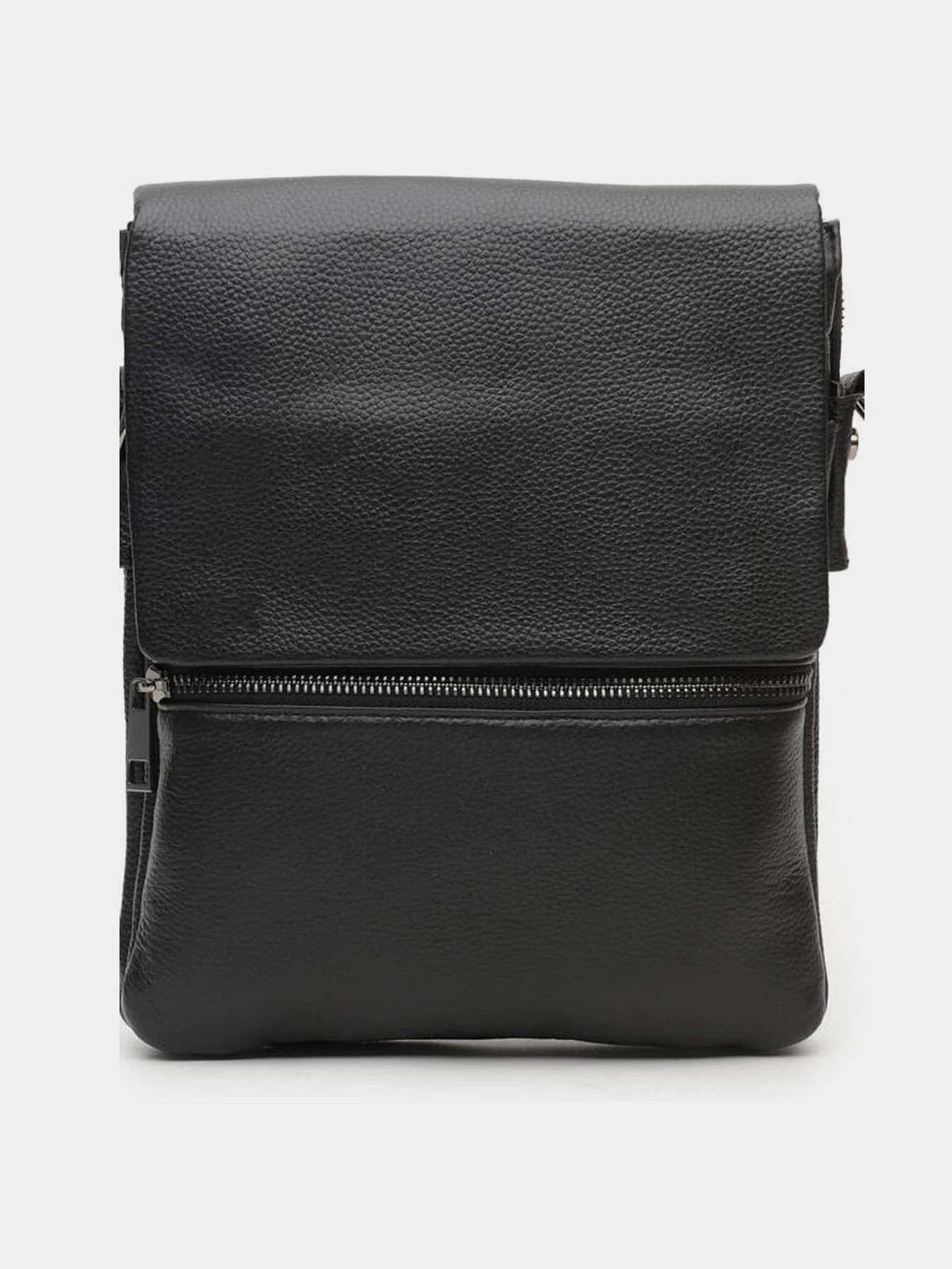Сумки Borsa Leather модель K12056-black Фото