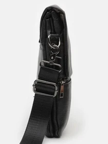 Сумки Borsa Leather модель K12056-black Фото