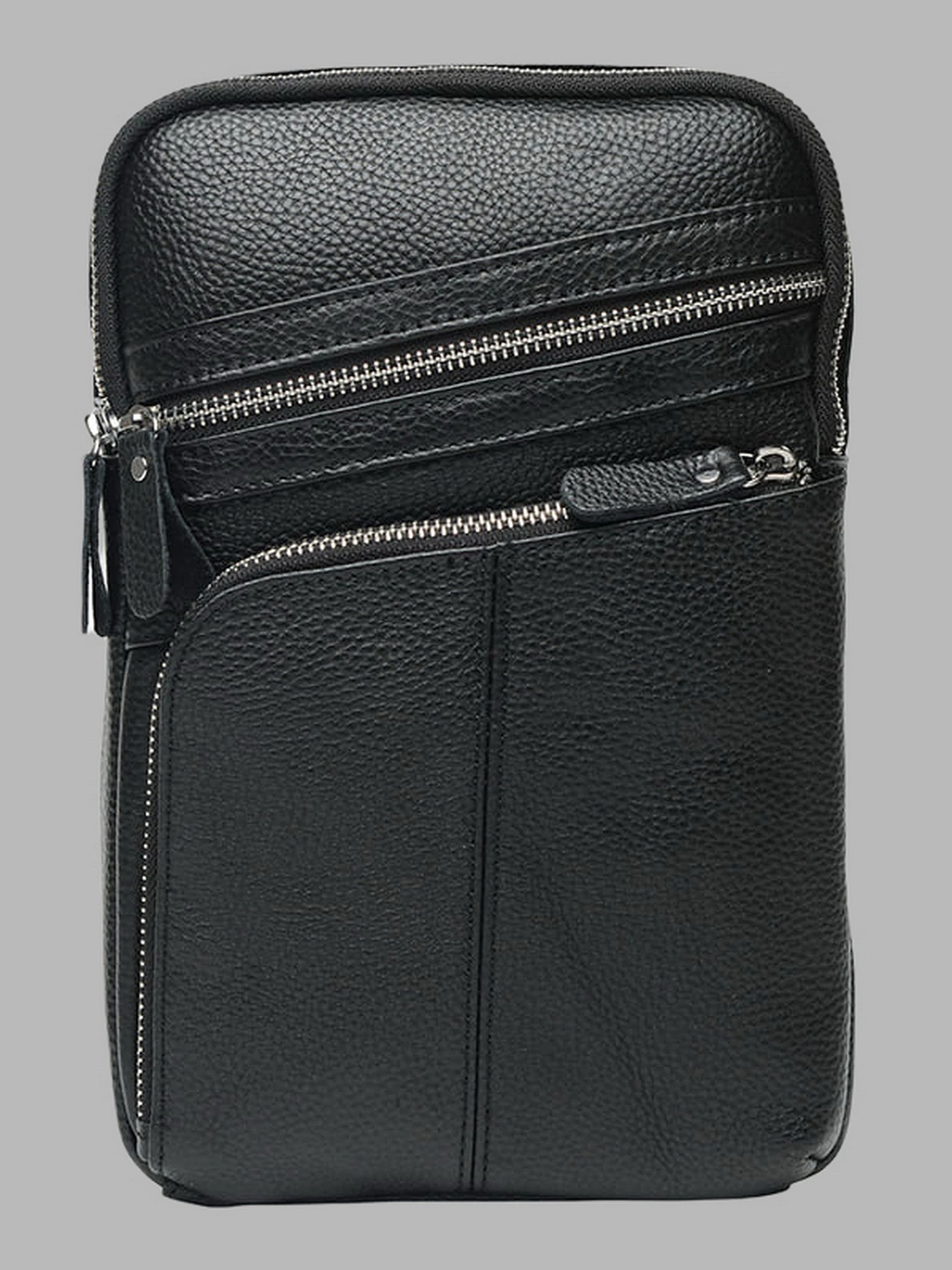 Рюкзаки Borsa Leather модель k18696-black Рюкзаки Borsa Leather модель k18696-black Фото