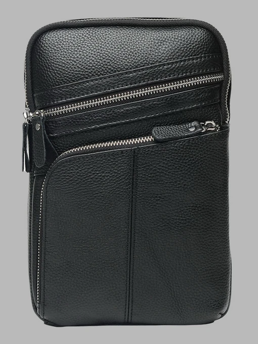 Рюкзаки Borsa Leather модель k18696-black Фото