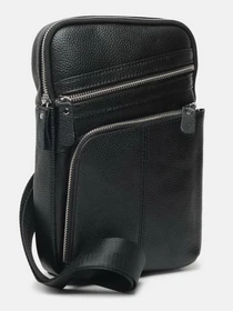 Рюкзаки Borsa Leather модель k18696-black Фото