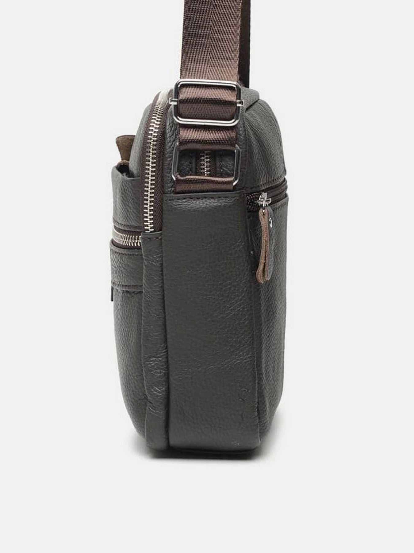 Сумки Borsa Leather модель K18016a-brown Фото