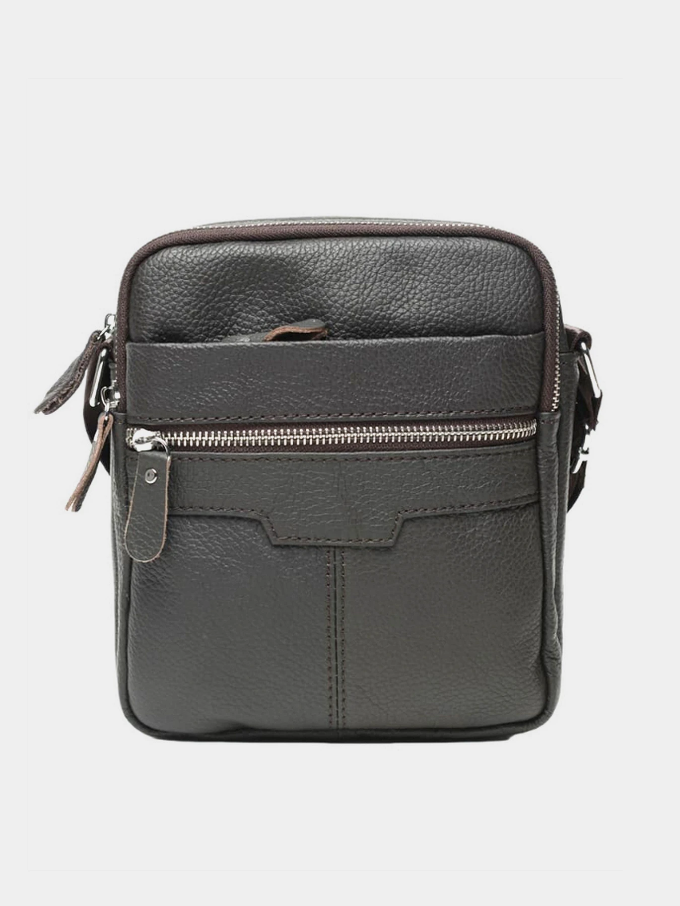 Сумки Borsa Leather модель K18016a-brown Фото
