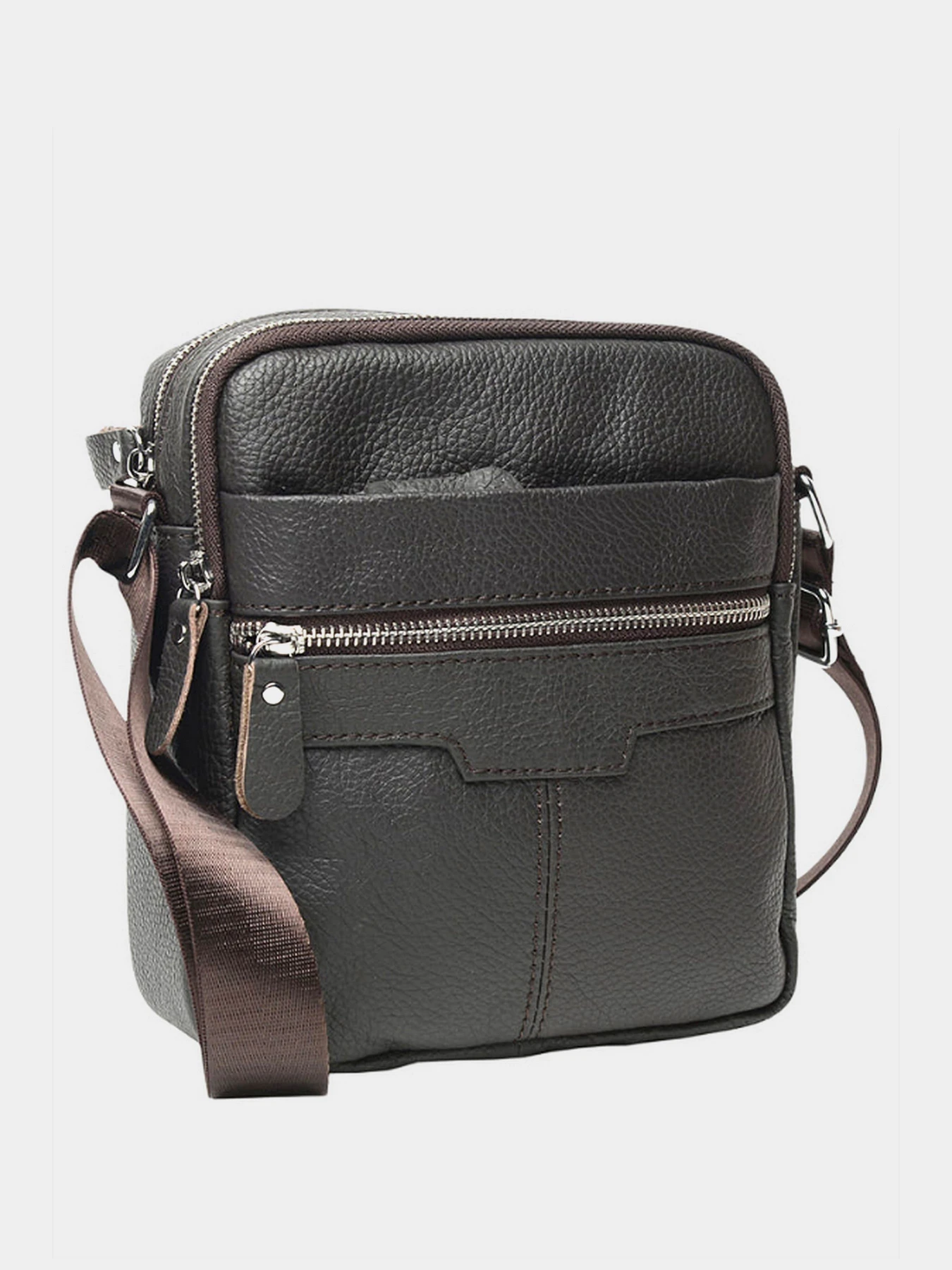 Сумки Borsa Leather модель K18016a-brown Фото