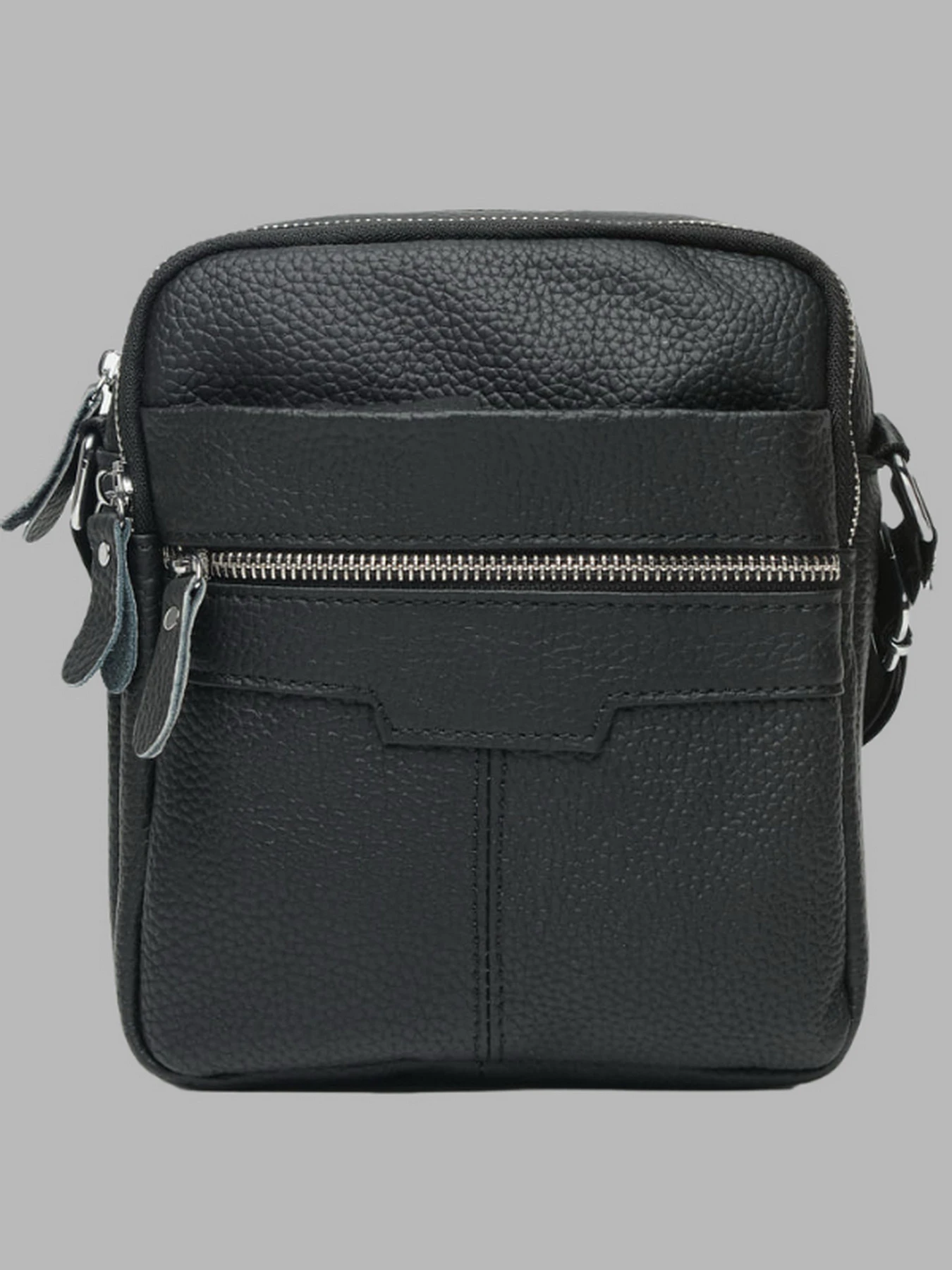 Сумки Borsa Leather модель K18016a-black Фото