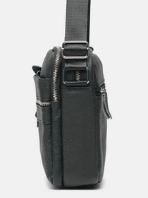 Сумки Borsa Leather модель K18016a-black Фото