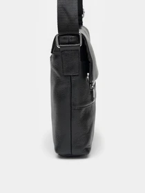 Сумки Borsa Leather модель K13530-black Фото