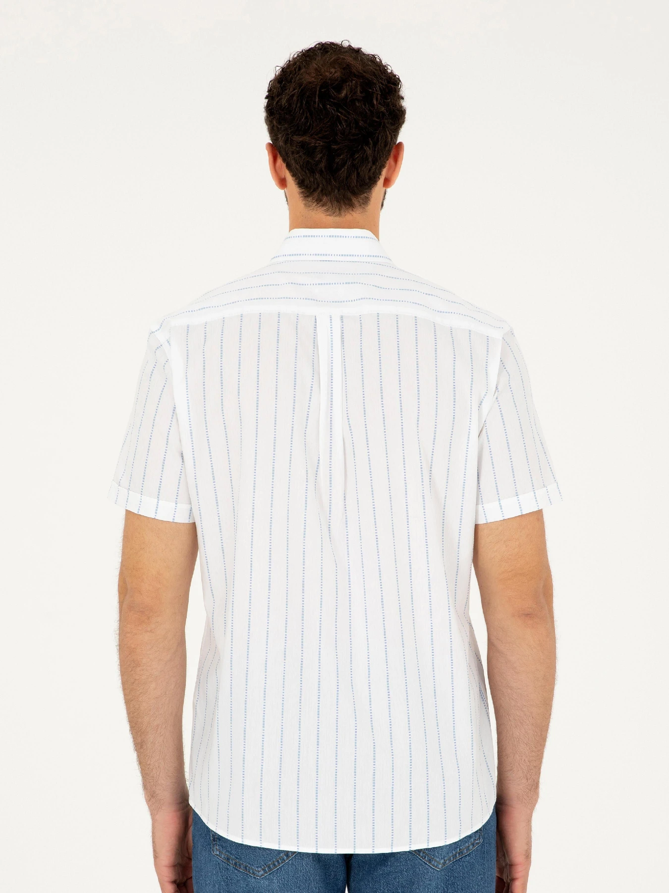 Рубашки US Polo модель G081SZ004.000.1838497.VR003 Фото
